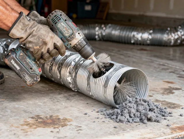 Professional duct cleaning by Grand Terrace Dryer Vent Cleaning in Grand Terrace